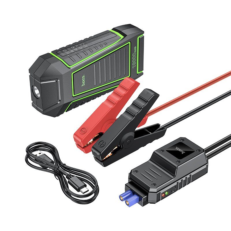 Автомобільний пуско-зарядний пристрій HOCO QS1 Spring car emergency start-up power bank(10000mAh) (6942007611435) 7