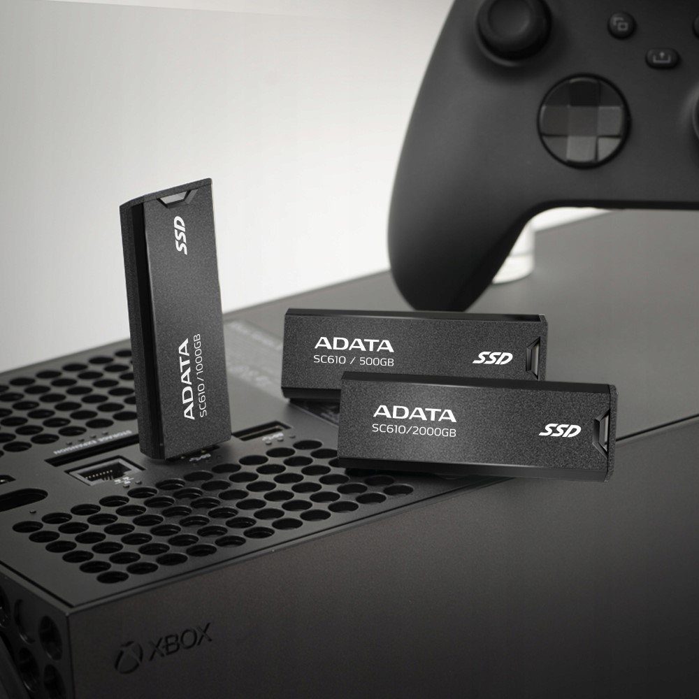 Портативний SSD ADATA SC610 1TB USB 3.2  550/500Mb/s Black (SC610-1000G-CBK/RD) 7