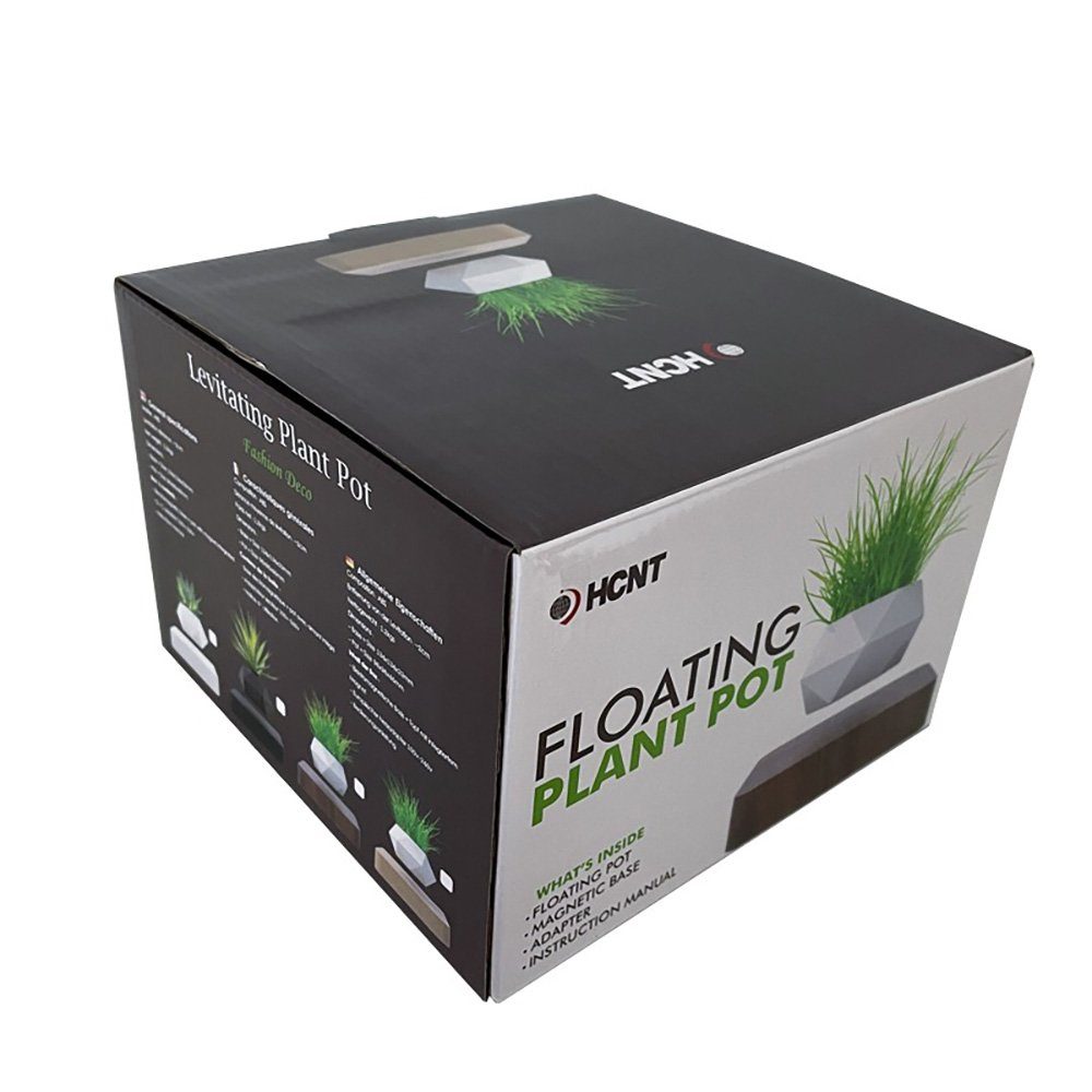 Магнітний левітаційний горщик для рослин HCNT Magnetic Levitating Pot M10-GW4 Black (SIM10-GW4) 2