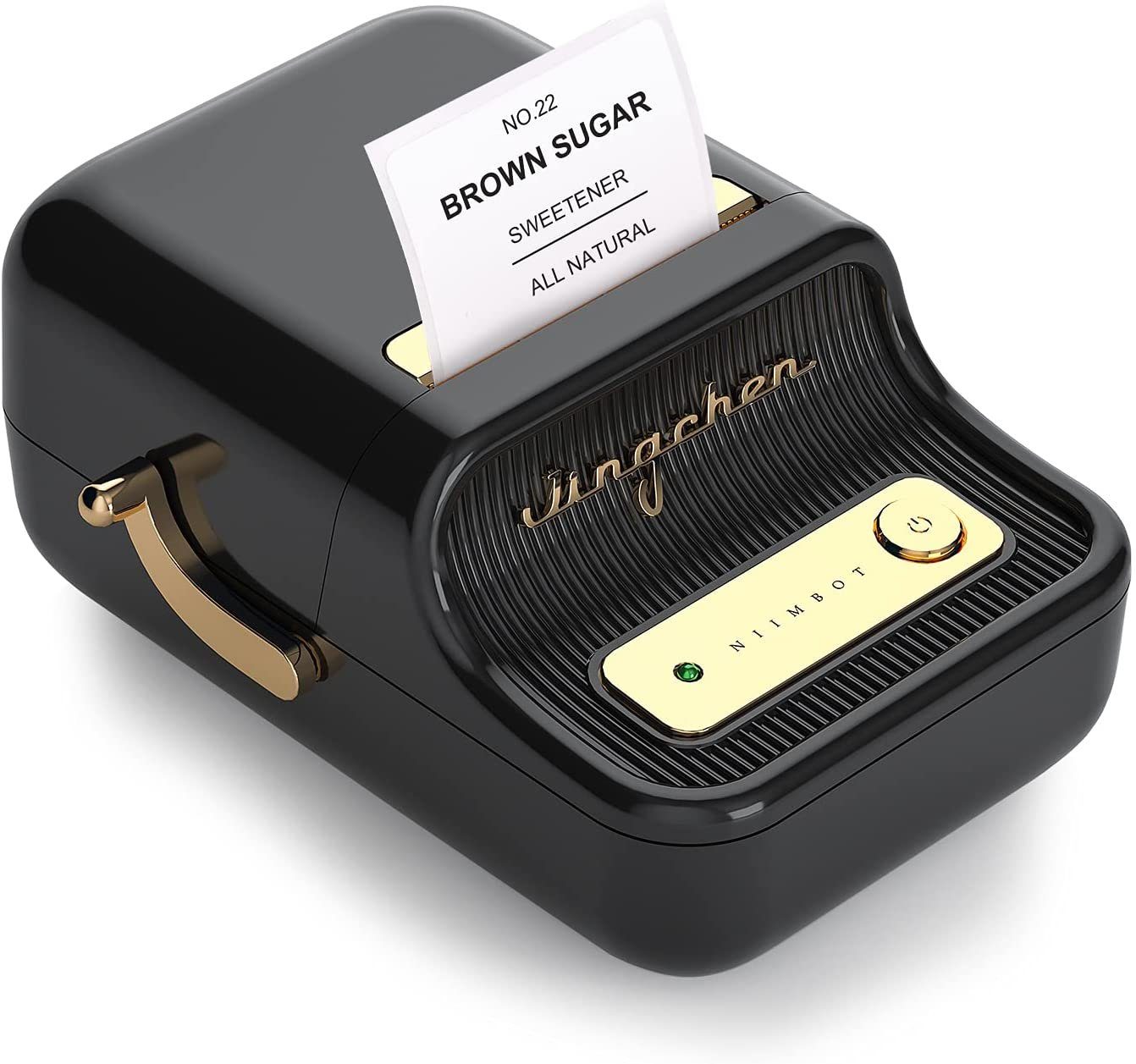 Термопринтер для друку наклейок NIIMBOT B21S  Black (1AC19051601) 2