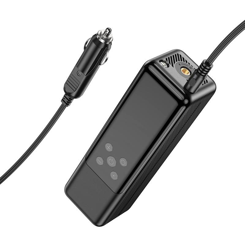 Автомобільний насос HOCO ZP5 May smart air pump Black (6931474795526) 4