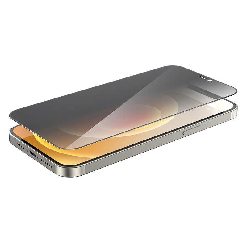 Захисне скло HOCO Full screen HD privacy protection tempered glass set for iP12 Pro Max (25PCS)(G11) Black (6931474771414) 3