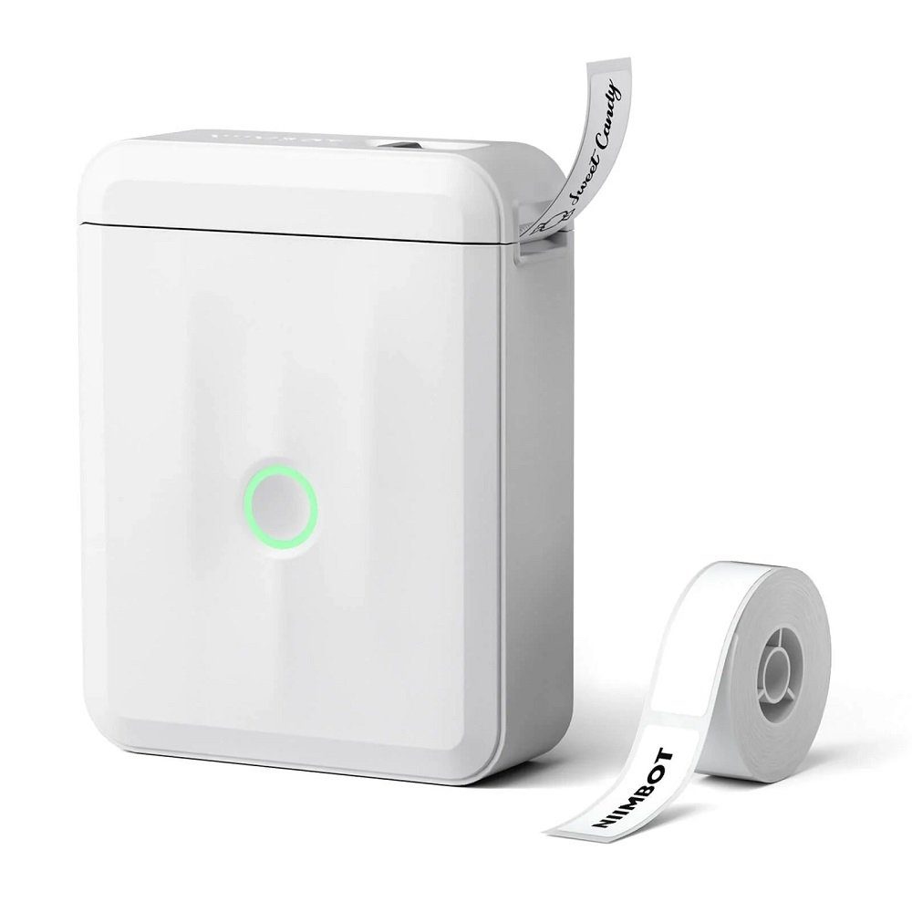 Термопринтер для друку наклейок NIIMBOT D110_M White (1AA56011604)