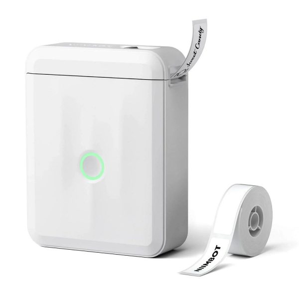Термопринтер для друку наклейок NIIMBOT D110_M White (1AA56011604)