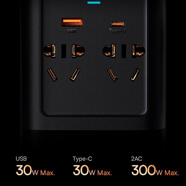 Автомобільний інвертор для електросамокатів Baseus IGBT Power Inverter 300W (110V US/JP ) Black + перехідник (CGNB010001) 12
