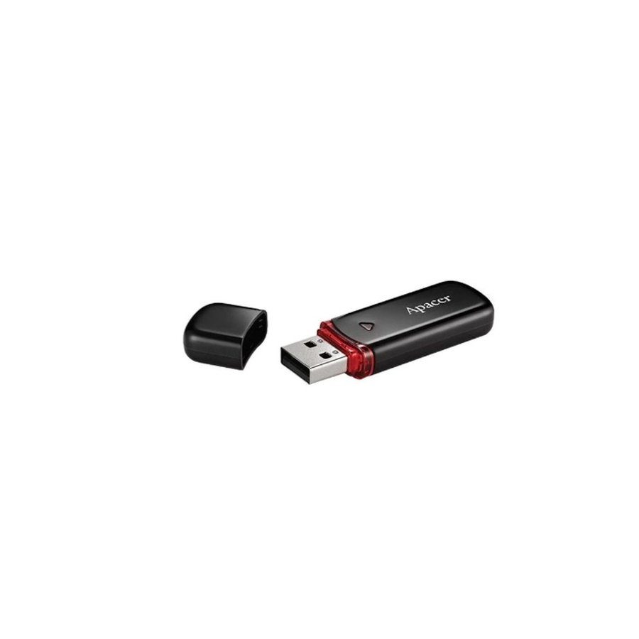 Флеш-накопичувач Apacer USB 2.0 AH333 64Gb Black (AP64GAH333B-1) 4