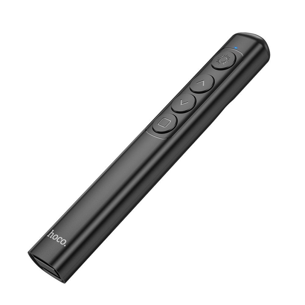 Лазерна указка HOCO GM200 Smart PPT page turning pen Black (6942007616768)