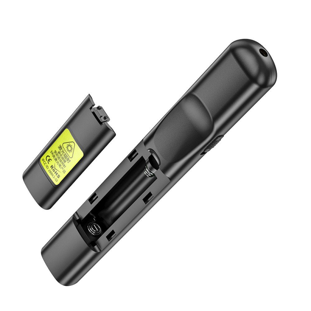 Лазерна указка HOCO GM200 Smart PPT page turning pen Black (6942007616768) 6