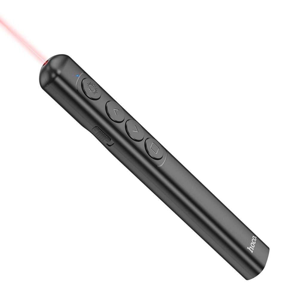 Лазерна указка HOCO GM200 Smart PPT page turning pen Black (6942007616768) 3
