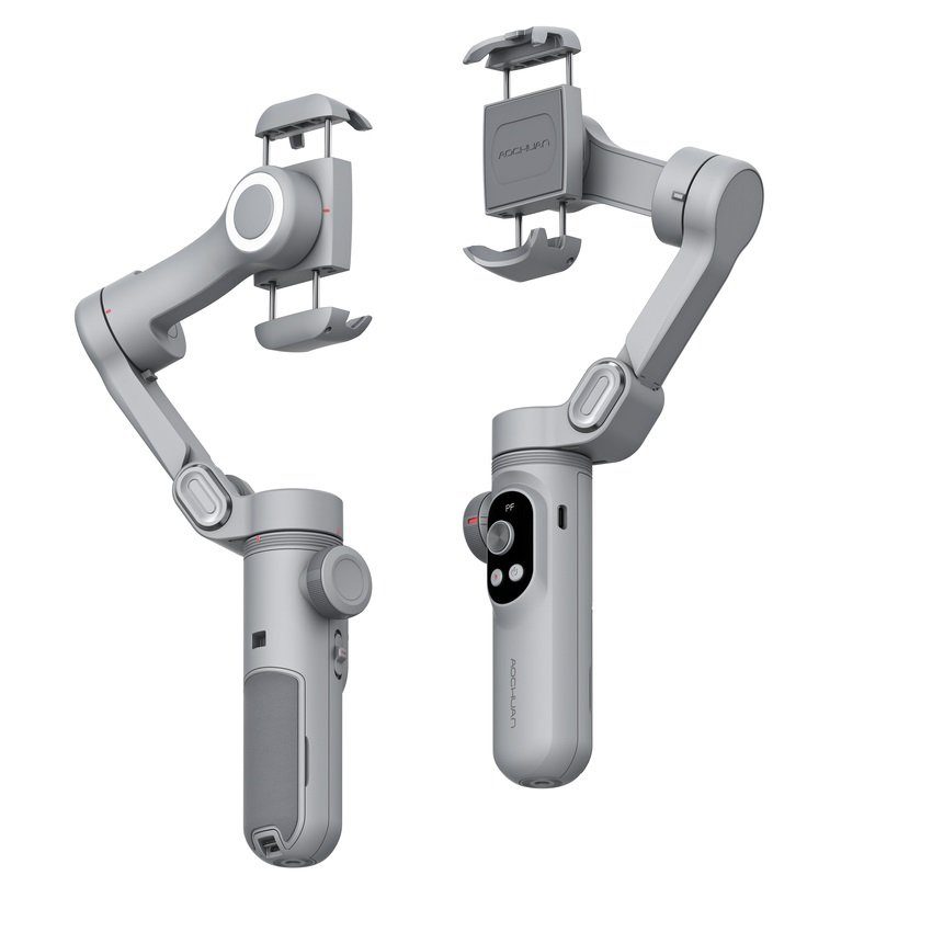 Триосьовий стабілізатор AOCHUAN Professional Gimbal Stabilizer for Smartphone SMART X Pro Сірий (AOCHUAN-SMARTXPRO-G) 5