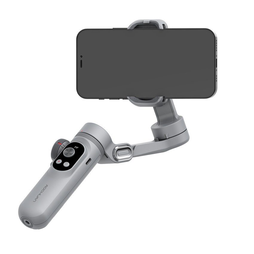 Триосьовий стабілізатор AOCHUAN Professional Gimbal Stabilizer for Smartphone SMART X Pro Сірий (AOCHUAN-SMARTXPRO-G) 2