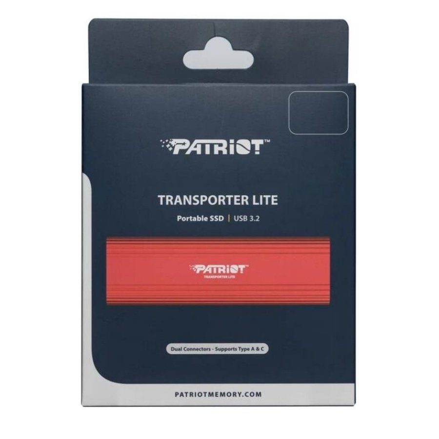 Портативний SSD Patriot Transporter Lite 1TB Red Type-C (PTPL1TBPEC) 2