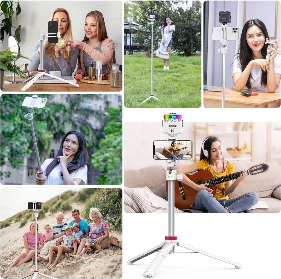Штатив Ulanzi Vijim Multi-functional Mini Tripod White (UV-2503A MT-44 white) (2503A) 8