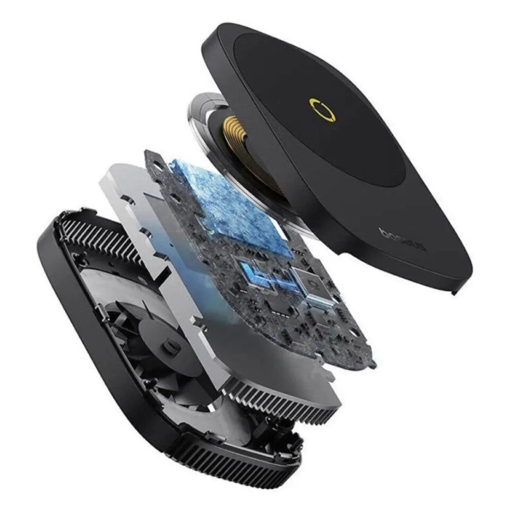 Кулер для мобільного Baseus MagPro II Series Ultra-Thin Magnetic Phone Cooler (Basic Edition) Cosmic Black (B10572900121-01) 7