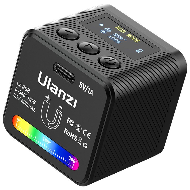 Відеосвітло Ulanzi Vijim L2 RGB COB VEDIO LIGHT, 4W (UV-2878 L2 RGB) (2878) 3
