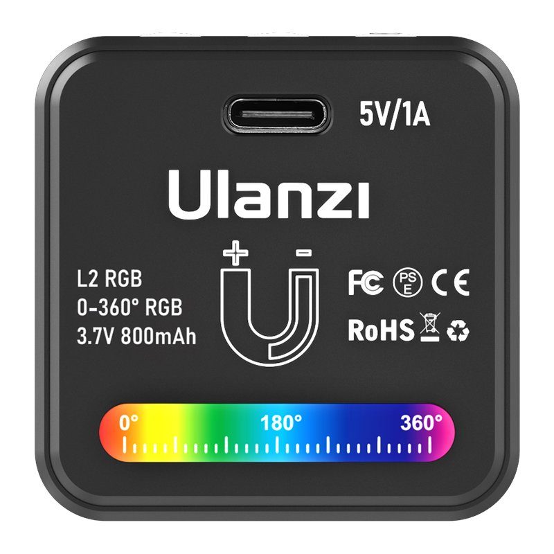 Відеосвітло Ulanzi Vijim L2 RGB COB VEDIO LIGHT, 4W (UV-2878 L2 RGB) (2878) 11