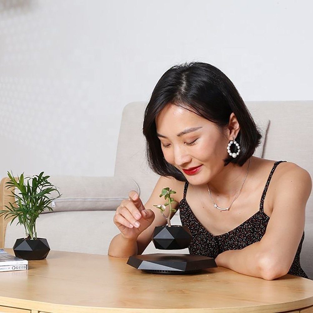 Магнітний левітаційний горщик для рослин HCNT Magnetic Levitating Pot M10-PZ1 Black (SIM10-PZ1) 5