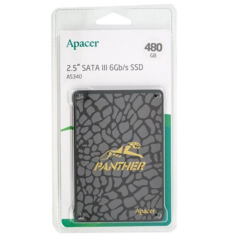 Накопичувач SSD Apacer AS340 480GB 2.5" 7mm SATAIII Standard (AP480GAS340G-1) 2