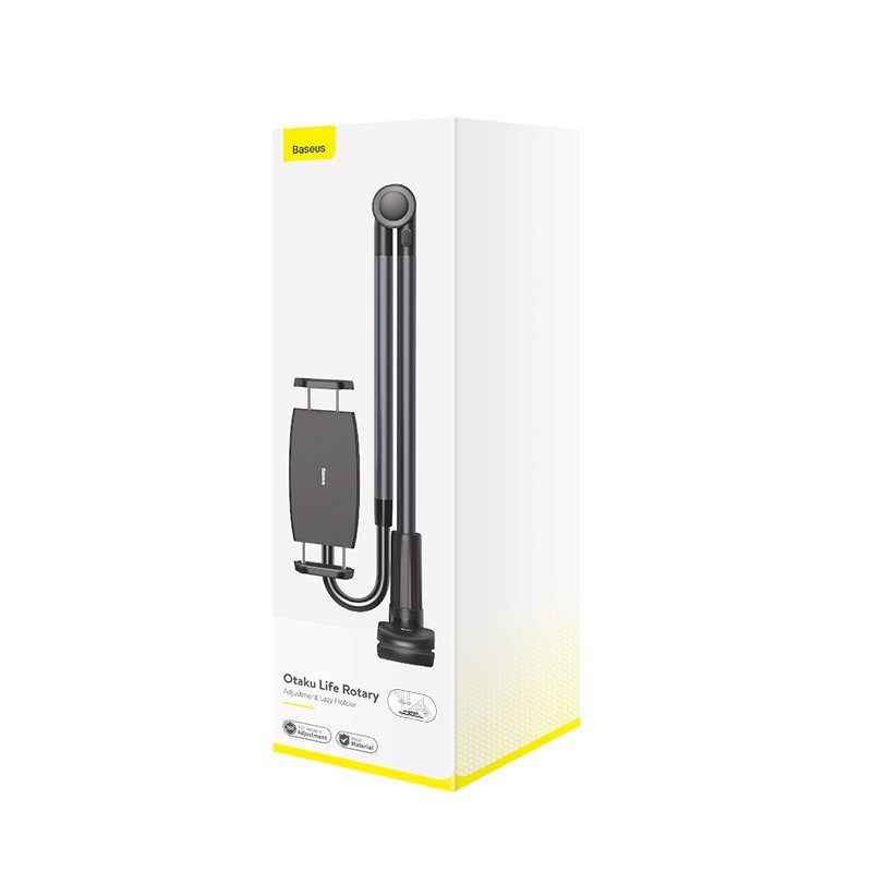 Тримач для планшету Baseus Otaku life rotary adjustment lazy holder Pro（Applicable for phone/ ipad) gray (LUZQ000013) 2