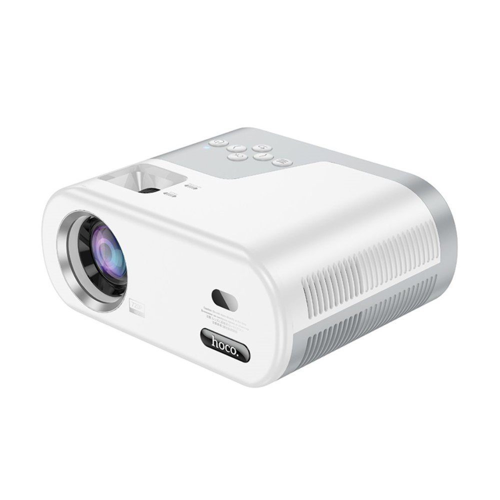Проектор HOCO DT2 smart projector(720P Android version)(EU) Gray white (6942007629645) 2