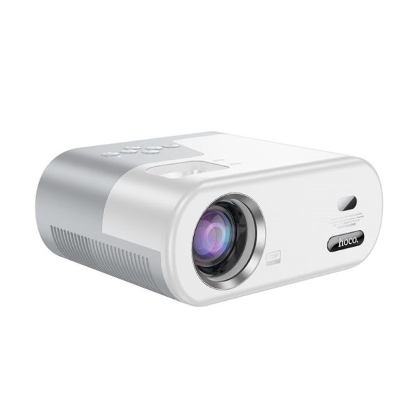 Проектор HOCO DT2 smart projector(720P Android version)(EU) Gray white (6942007629645)