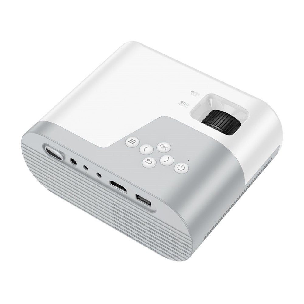 Проектор HOCO DT2 smart projector(720P Android version)(EU) Gray white (6942007629645) 4