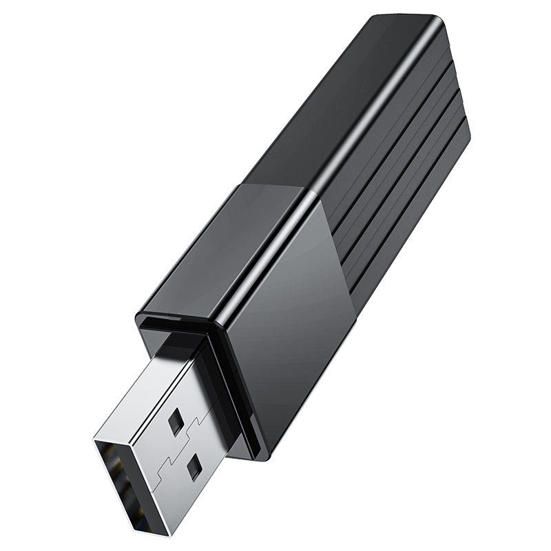 Кардрідер HOCO HB20 Mindful 2-in-1card reader(USB2.0) Black (6931474735201) 4