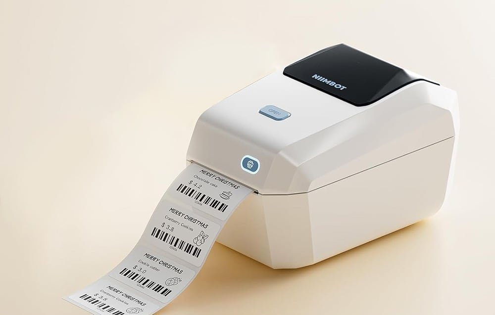Термопринтер для друку наклейок NIIMBOT K3 Lvory White (1AE0F271605) (1AE0F271605) 5