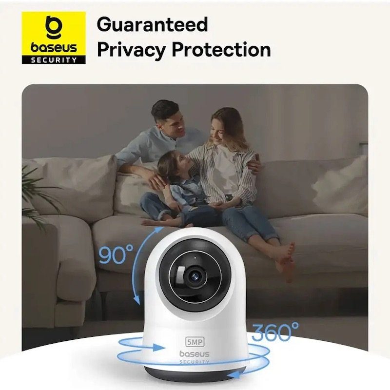 IP-камера відеоспостереження Baseus Security P1 Pro Indoor Camera 3K White (Adapter Not Included) (S0TV022130) 8