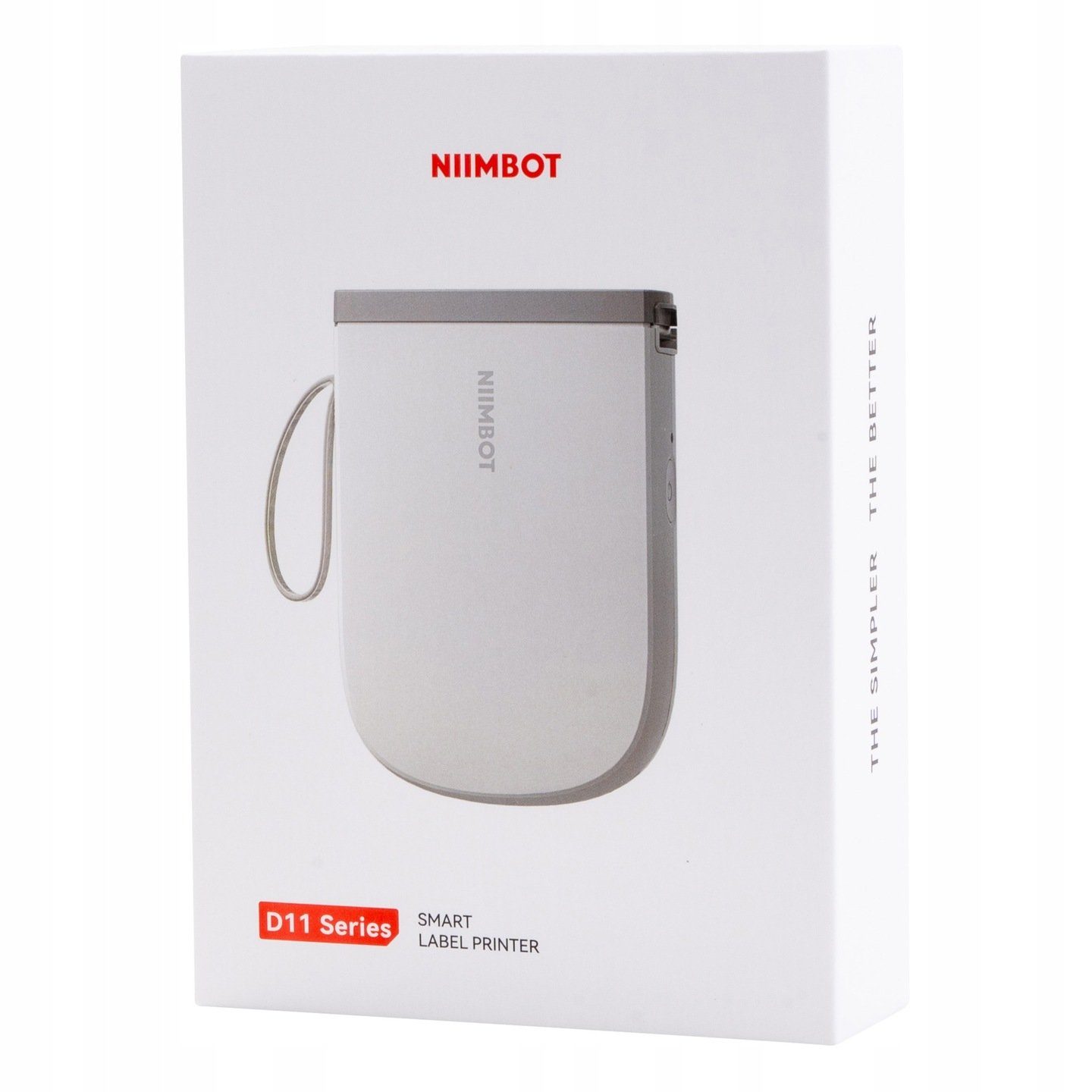 Термопринтер для друку наклейок NIIMBOT D11_H White (1AA57281601) 2