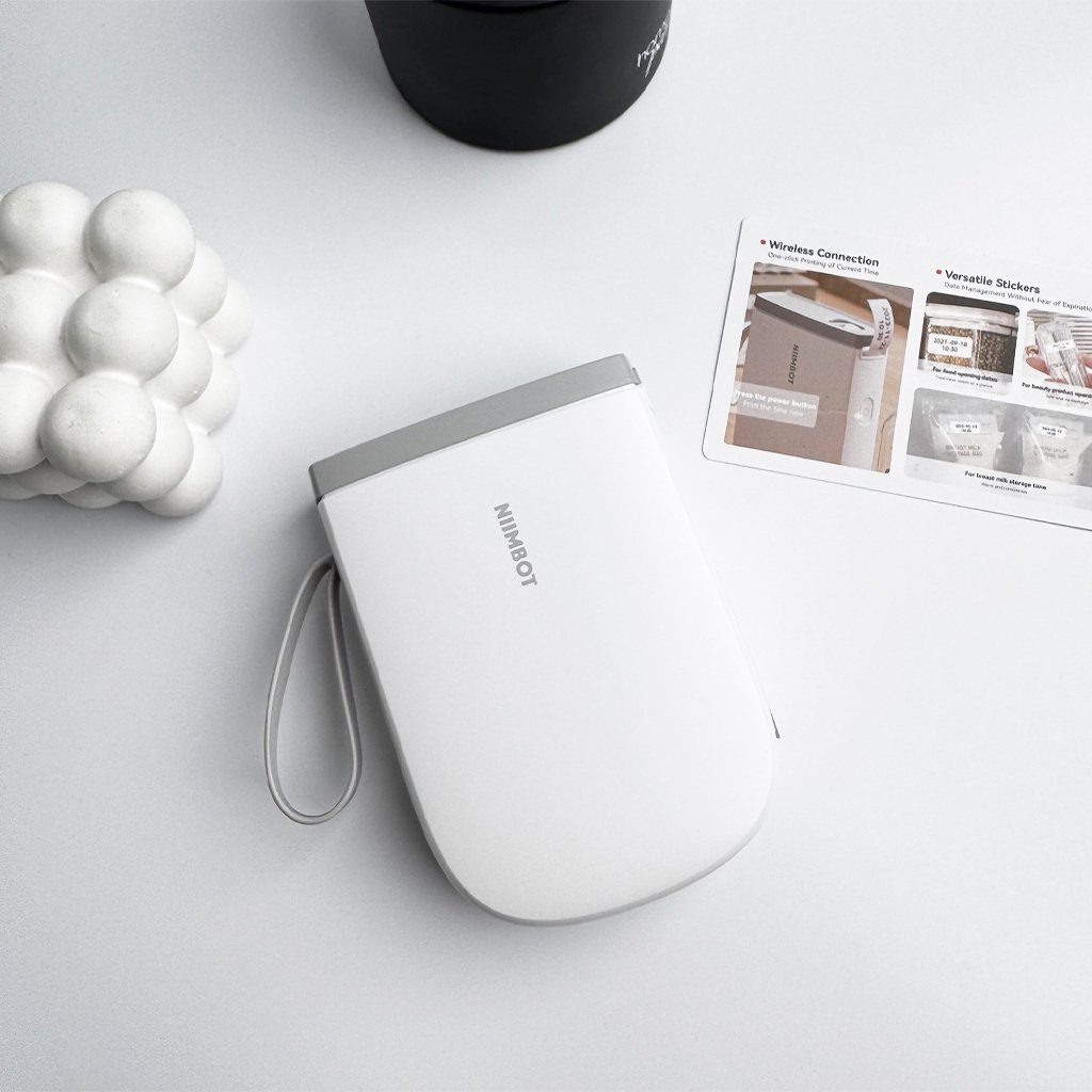 Термопринтер для друку наклейок NIIMBOT D11_H White (1AA57281601) 12