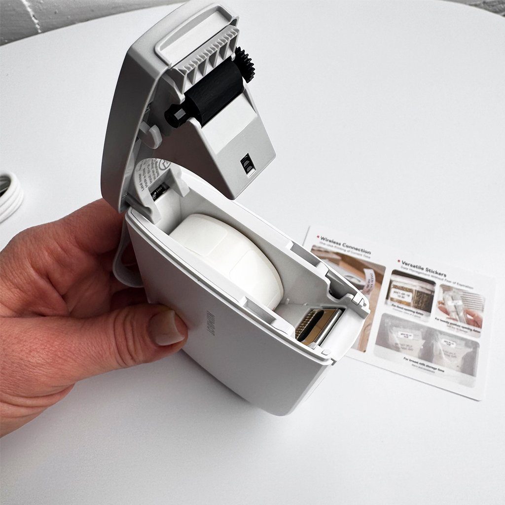 Термопринтер для друку наклейок NIIMBOT D11_H White (1AA57281601) 11