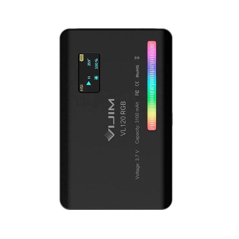 Відеосвітло Ulanzi Vijim VL120RGB light, 5W, Black (UV-2346 VL120RGB) (2346)