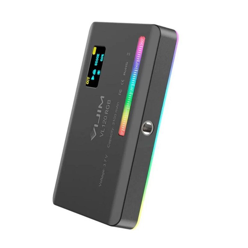 Відеосвітло Ulanzi Vijim VL120RGB light, 5W, Black (UV-2346 VL120RGB) (2346) 2