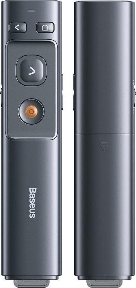 Лазерна указка Baseus Orange Dot Wireless Presenter (Red Laser) Grey (ACFYB-B0G)