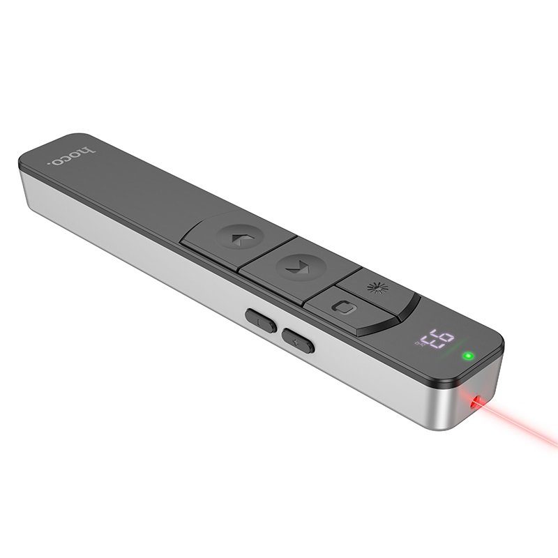 Лазерна указка HOCO GM202 Smart PPT page turning pen Silver (6942007634618) 5