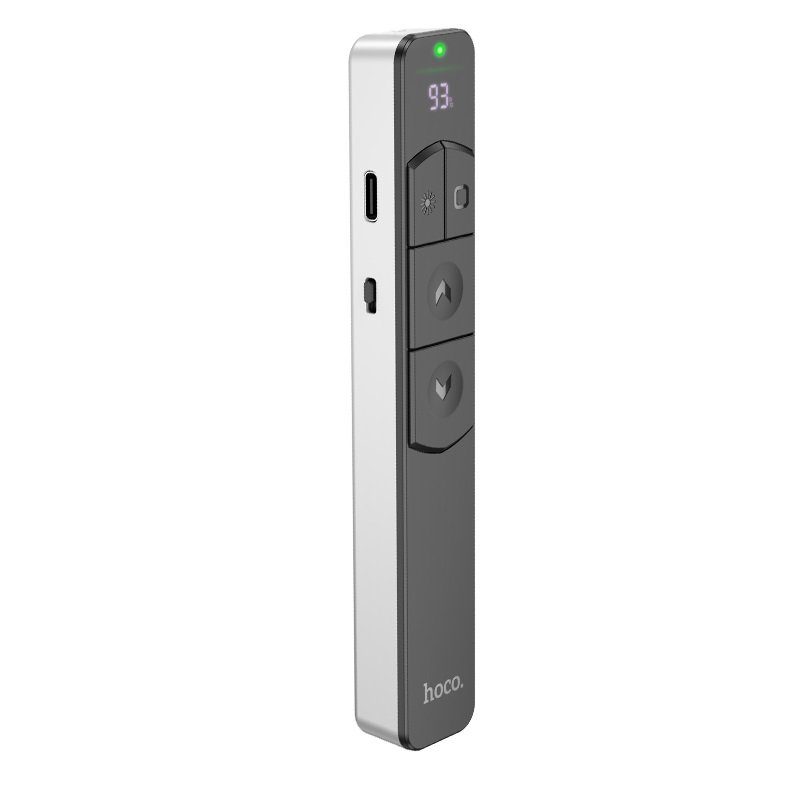 Лазерна указка HOCO GM202 Smart PPT page turning pen Silver (6942007634618) 3