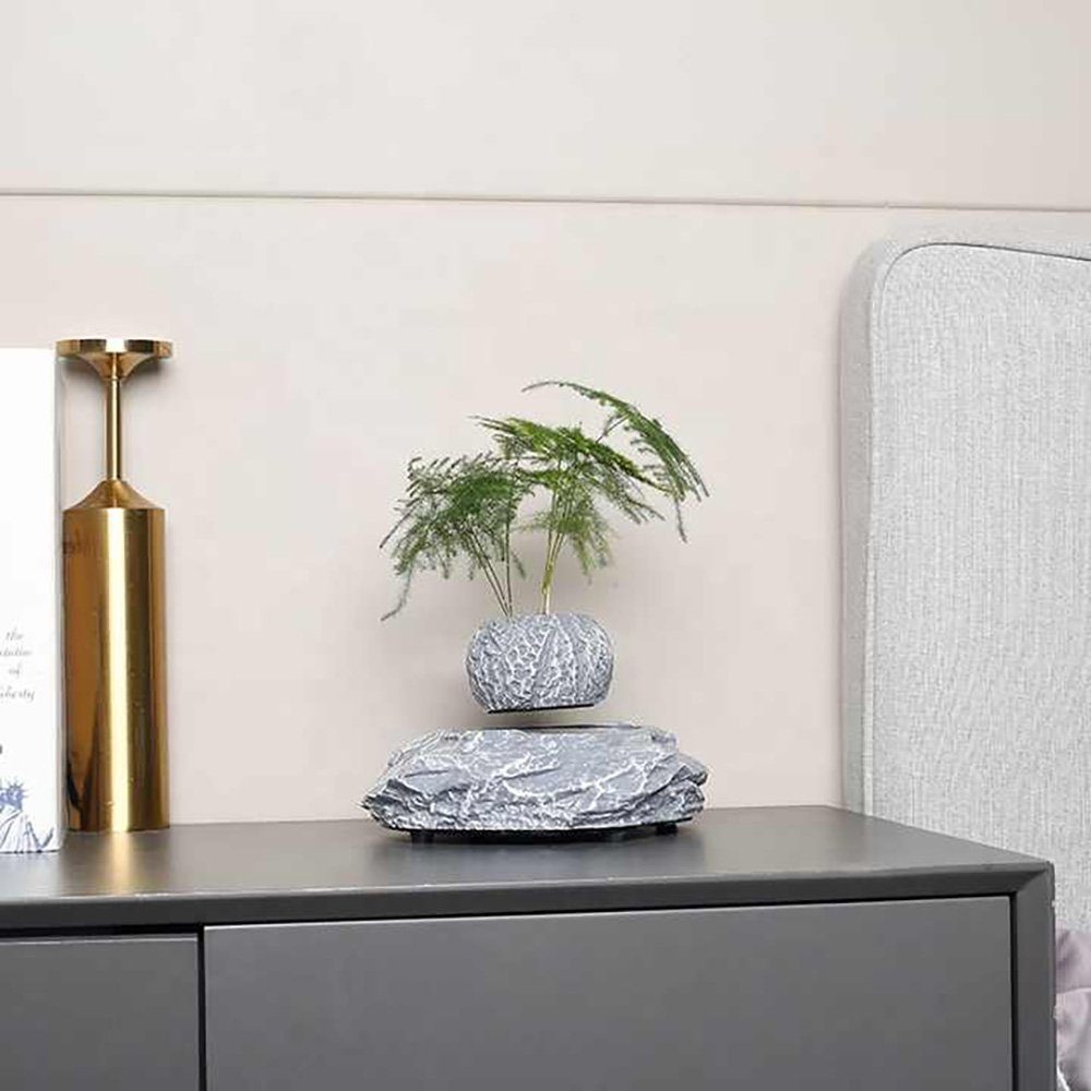 Магнітний левітаційний горщик для рослин HCNT Magnetic Levitating Pot M5B-P Grey (M005B-P) 3