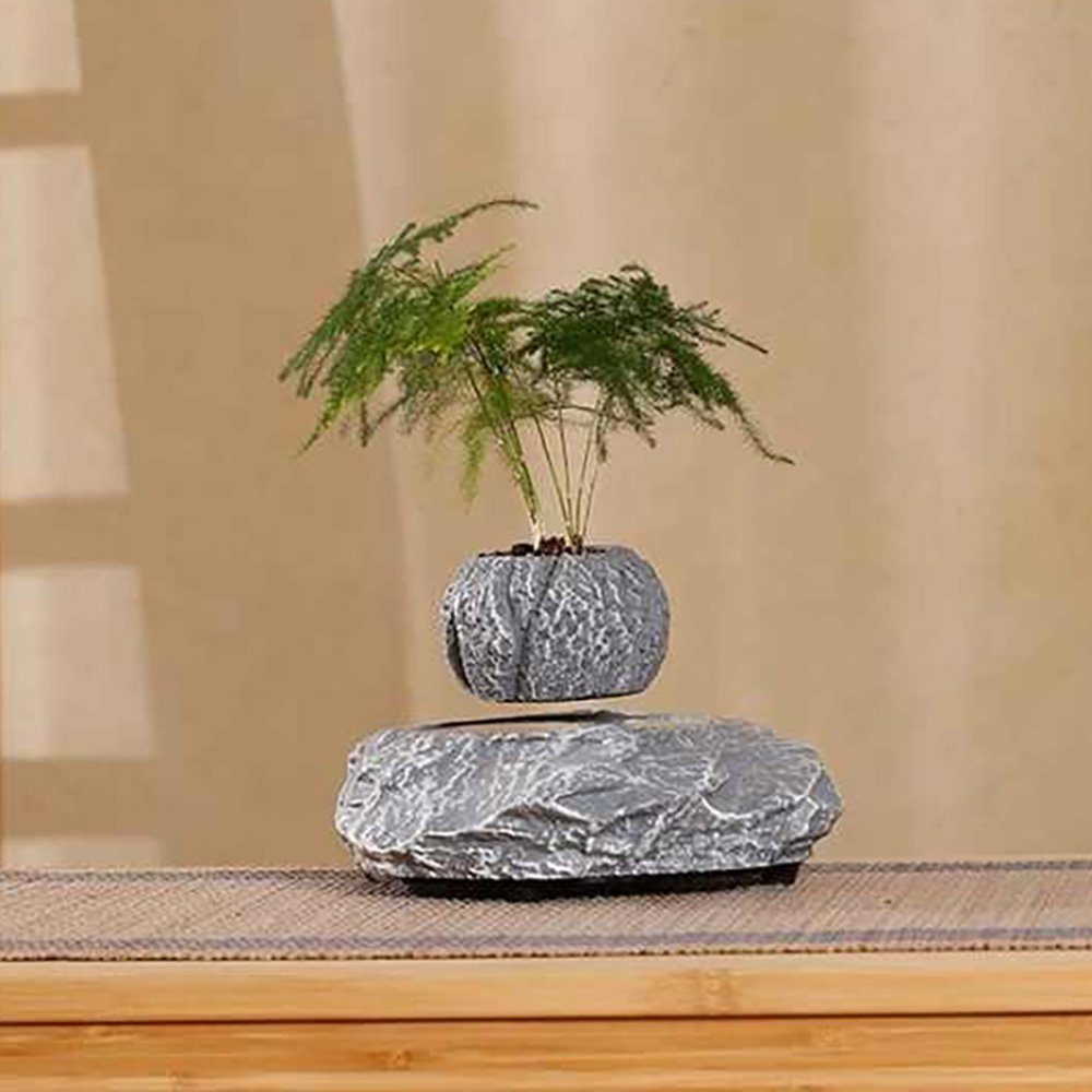 Магнітний левітаційний горщик для рослин HCNT Magnetic Levitating Pot M5B-P Grey (M005B-P) 2