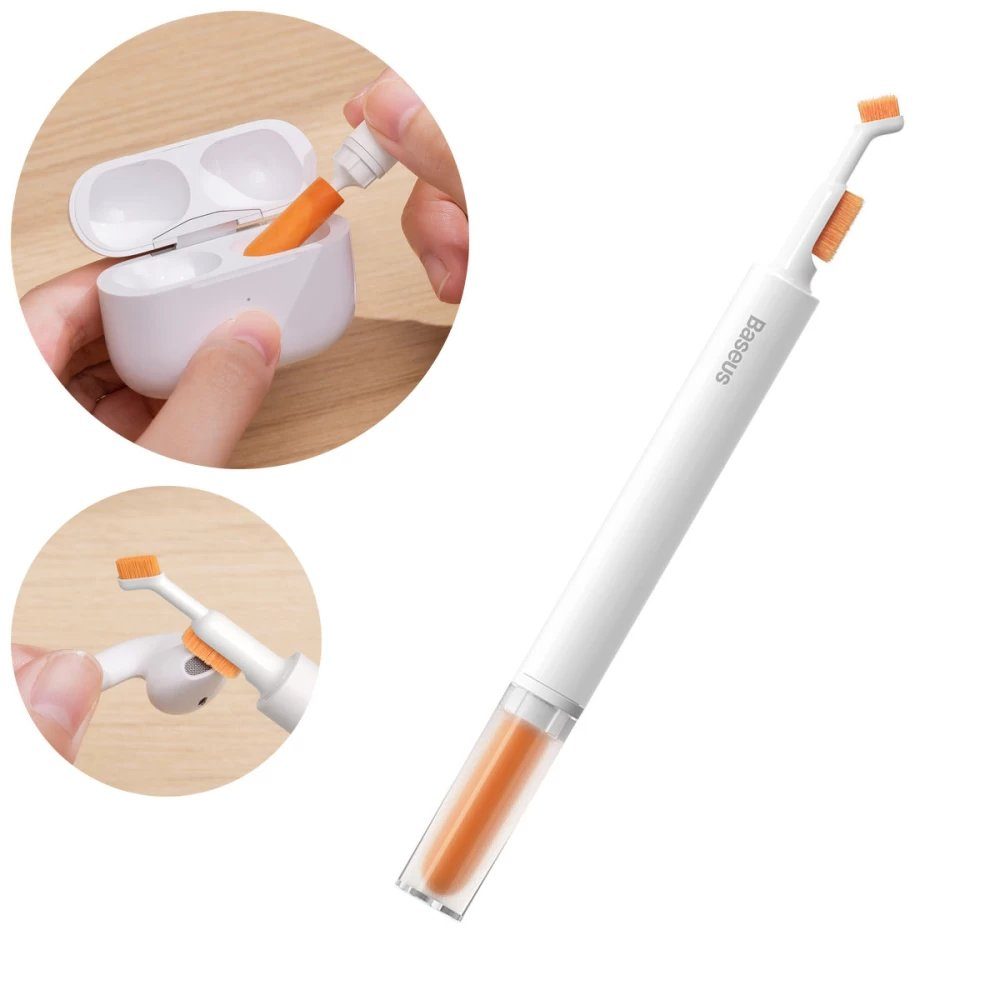 Набір для очистки девайсів Baseus Cleaning Brush White (NGBS000002) 7