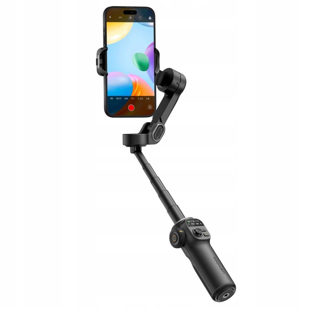Триосьовий стабілізатор AOCHUAN Professional Gimbal Stabilizer for Smartphone Smart X2 Чорний (SmartX2) 4