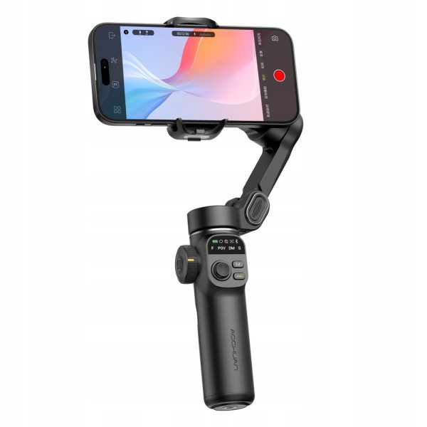 Триосьовий стабілізатор AOCHUAN Professional Gimbal Stabilizer for Smartphone Smart X2 Чорний (SmartX2)