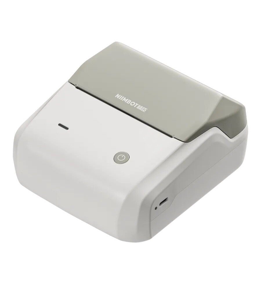 Термопринтер для друку наклейок NIIMBOT B31 Grey (1AE18201604) 5