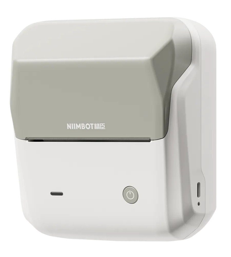 Термопринтер для друку наклейок NIIMBOT B31 Grey (1AE18201604) 3