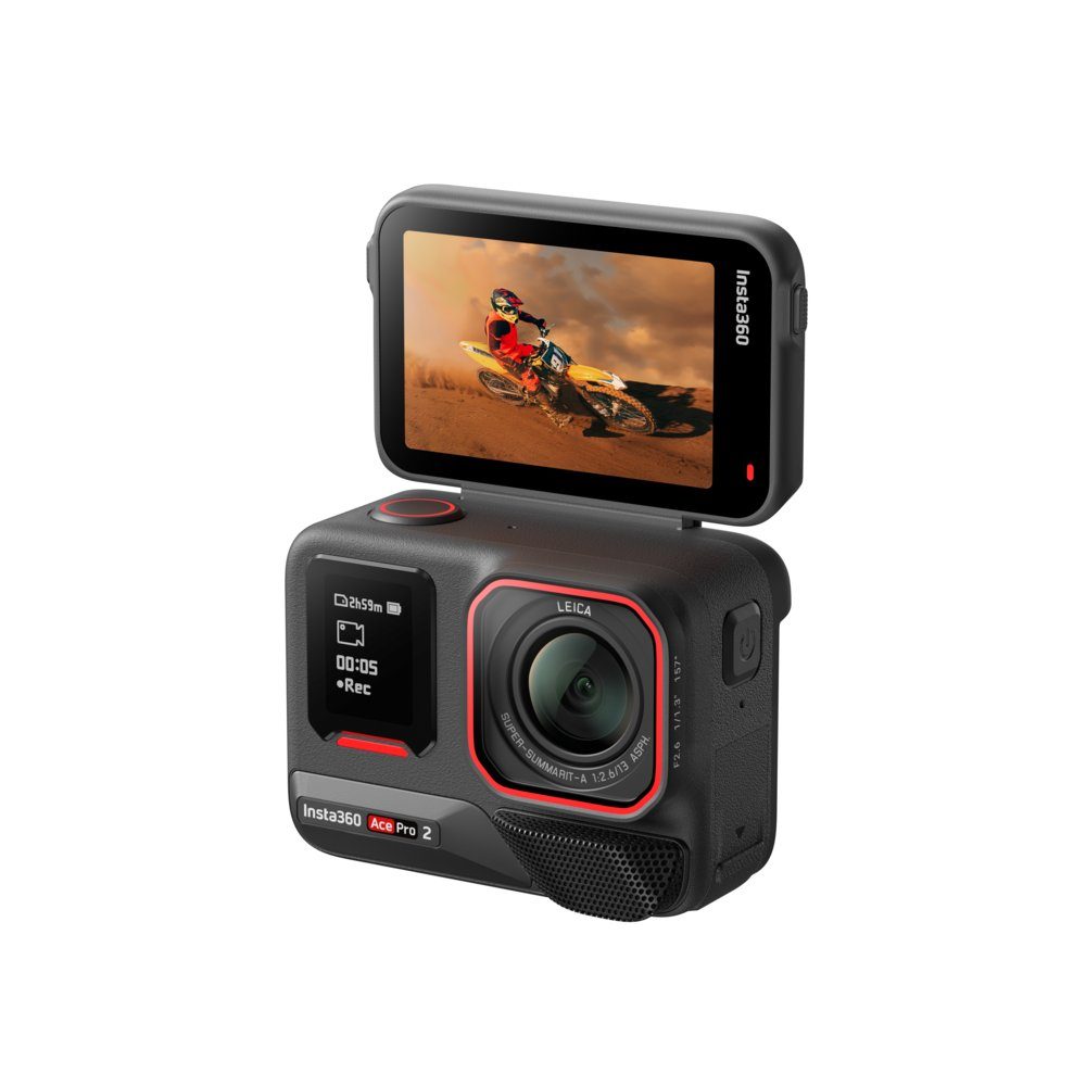 Екшн-камера Insta360 Ace Pro 2 Dual Battery Bundle  (Black) (6977644760888) 8