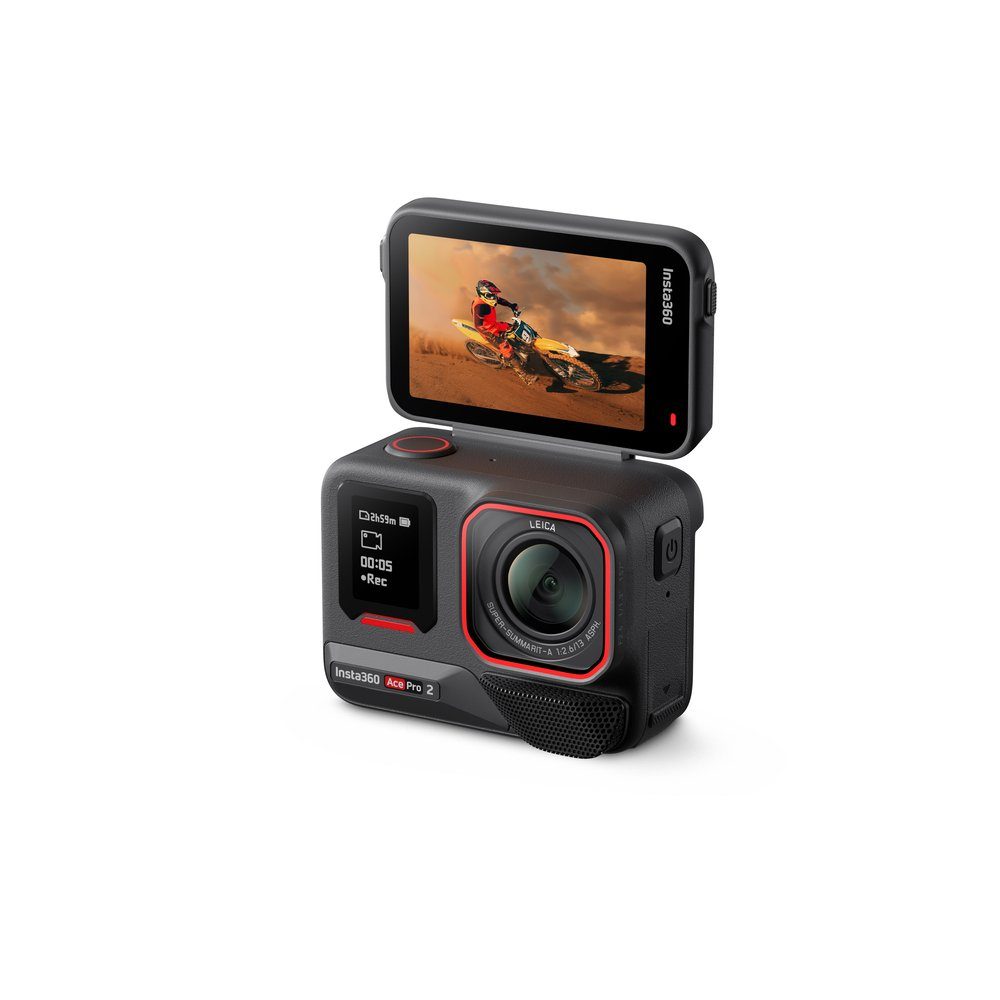 Екшн-камера Insta360 Ace Pro 2 Dual Battery Bundle  (Black) (6977644760888) 4