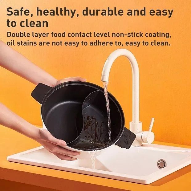 Двосекційна каструля Xiaomi ZHIWUZHU Mandarin duck pot (Mijia induction cooker special) (ZGYY001ACM) 5