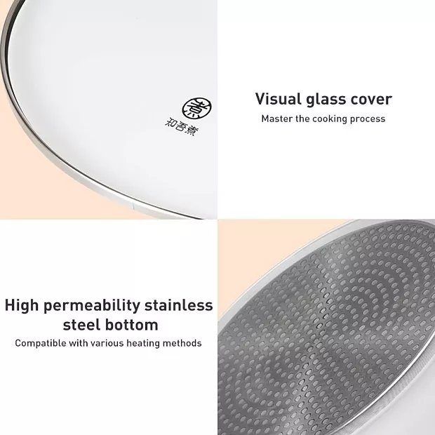 Двосекційна каструля Xiaomi ZHIWUZHU Mandarin duck pot (Mijia induction cooker special) (ZGYY001ACM) 6