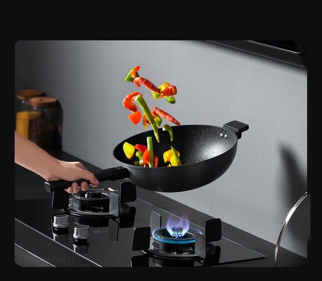 Антипригарна сковорода Xiaomi ZHIWUZHU cooking non-stick wok Mijia custom (MJCG0130) 7
