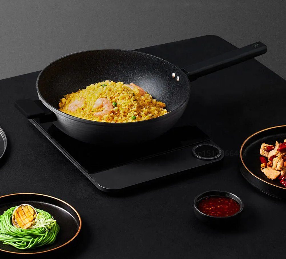 Антипригарна сковорода Xiaomi ZHIWUZHU cooking non-stick wok Mijia custom (MJCG0130) 8
